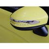 Car ABS Chrome Chrome Back Rear View Eyebrow Side Mirror Strip Cover Sticker Trim Frame For Honda Fit Jazz 2014 2015 2016 2017