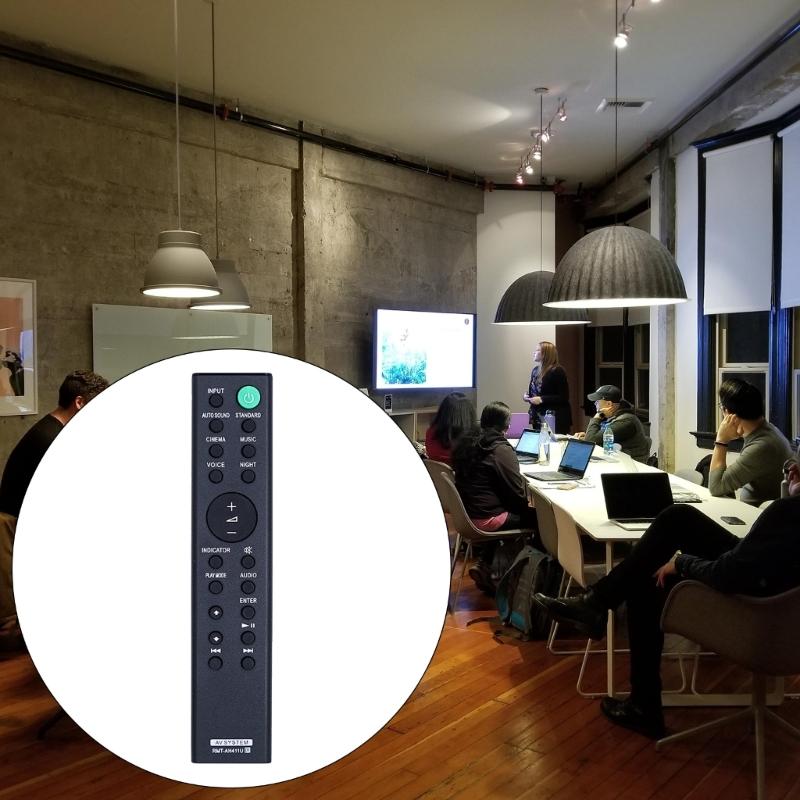 Ersatz-Audioplayer Home Media Audio-Fernbedienung RMT-AH411U für Soundbar HT-S100F HTS100F HTS100F HTSF150