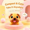 Vinyl Material Puppy Vinyl Ornament Out Its Tongue Pendant Decoration  Gift For Dog Lovers