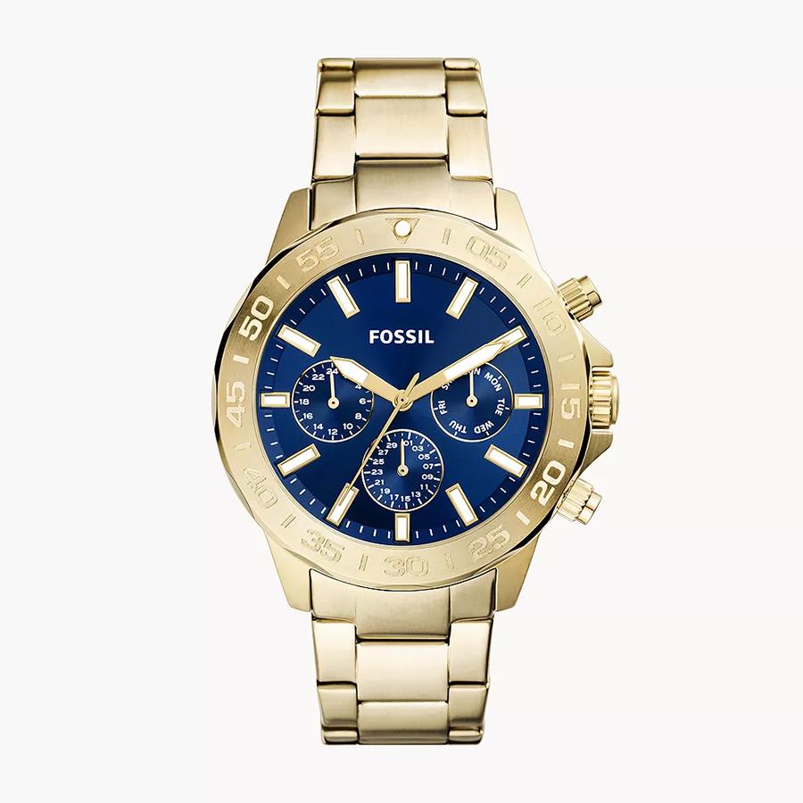 

Fossil Chronograph quartz dial men s watch casual and fashionable suitable for daily wear a great gift for boyfriend friends and husband BQ2706 синій