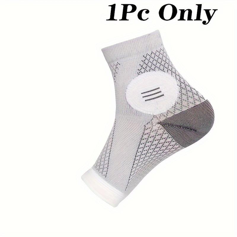 1Pc Knitted Breathable Ankle Support Brace Best Compression For Foot Heel Pain Relief Comfortable Fit