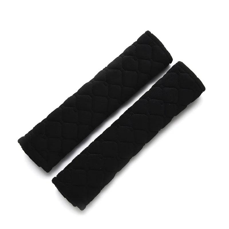 Universal Car Seat Belt Covers Plush Soft Velvet Shoulder Pad Safety Belt Cover for Adult Kid Car Interior Accessories
