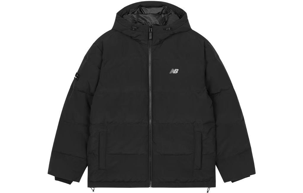 New Balance NB Logo Winter Down Jacket Black AMJ33339-BK