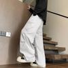 Men's Multi-Pocket Loose Straight-Leg Cargo Parachute Pants