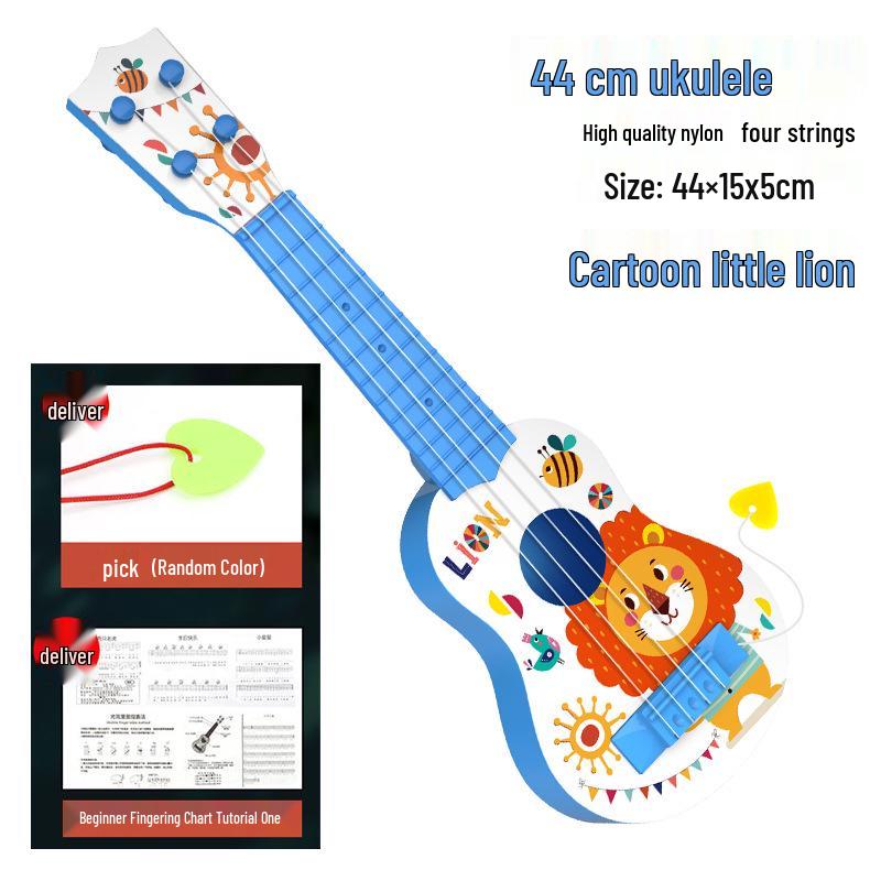 Kids' Musical Toy Ukulele: Playable Beginner Instrument for Boys and Girls