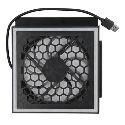 Cooling Fan LED 7 Light Modes 3 Speed USB3.0 USB2.0 Extension Interface Side Cooler Fan for Series