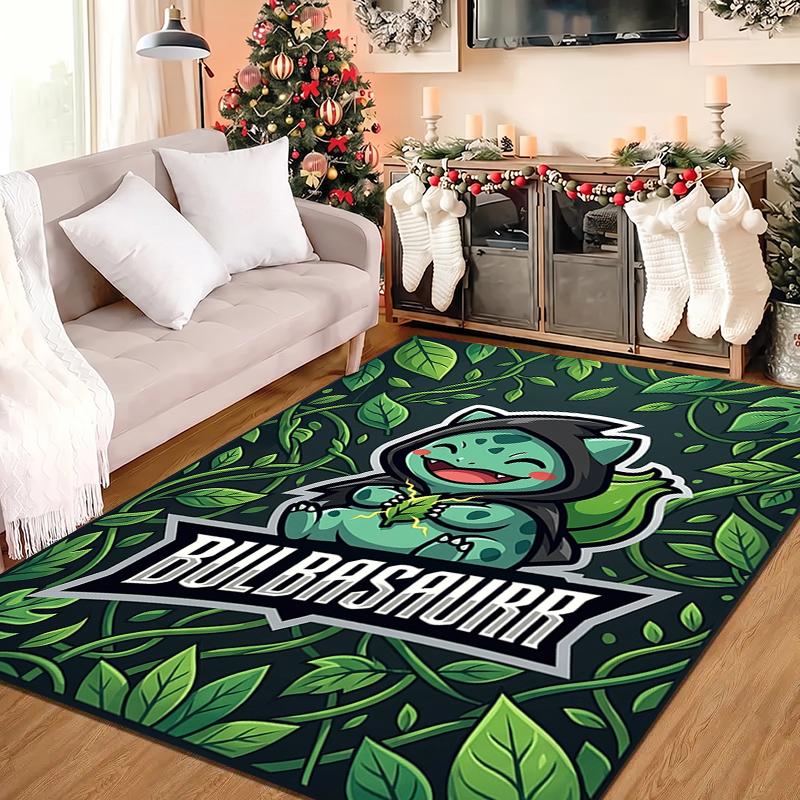 1PC Pokémon Rug - home decoration Carpet For Living Room Bedroom Flooring Computer Chair Area Rug