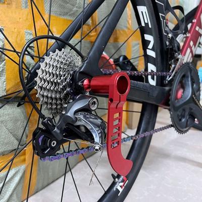 Aluminium Alloy Bicycle Derailleur Guard Quick Release Bracket Bike Rear Derailleur Protector Gear Mount Ultralight