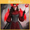 Cuernos de Demonio de Halloween Tocado de Disfraz Para Fiesta Cosplay y Maquillaje DIY