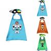 Vibrant Teen Titan Anime Superhero Costume Set With Cloak And Mask For Kids