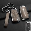 Alloy Auto Key Fob Cover Case Fit For Great Wall Haval Series Hover Series Wingle 5 6 H3 H5 H6 Series H1 Series H3 C30 C50 M4 3Buttons Housing Bag