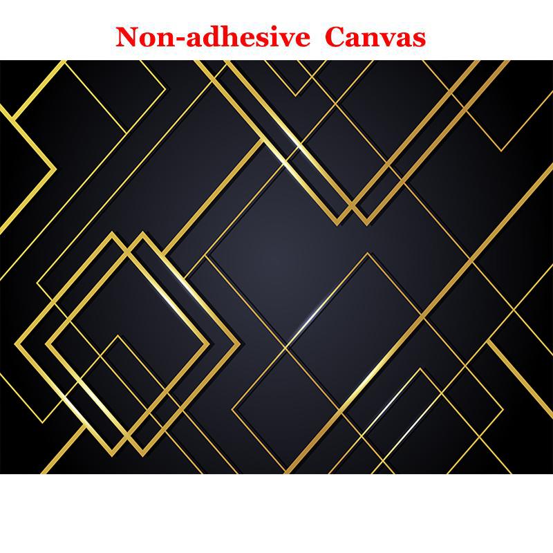 

3D Фотообои Золотые Линии Креативные Геометрические Фрески Спальня Гостиная Диван ТВ Фон Обои Домашний Декор 300cm (W) x 200cm (H)