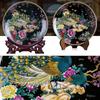 Creative Ceramic Plates Decorative Ornaments Home Decor Hanging Plates Handicrafts Living Room Wine Cabinets Decorative Plates