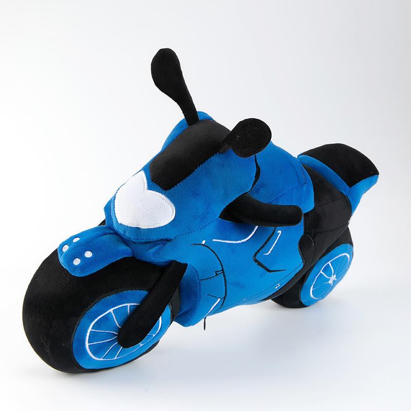 Adorabile Peluche Moto Cartone Animato Per Bambini Perfetto Come Cuscino da Abbracciare Regalo
