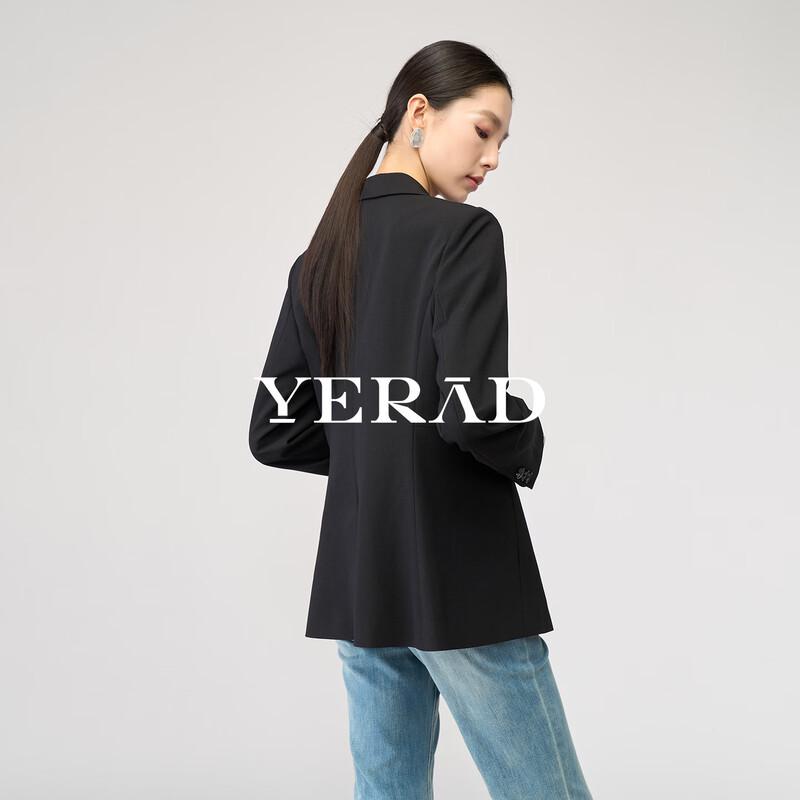 YALIDA Women's Slim-Fit Blazer Jacket