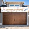 Lightweight Material  Banner  Butterfly Theme Banner  Birthday Decoration for Indoor Decoration Birthday Party