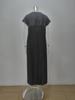 Elegant Fall Maxi Dress With Pleated Design For Womens Office Wear
