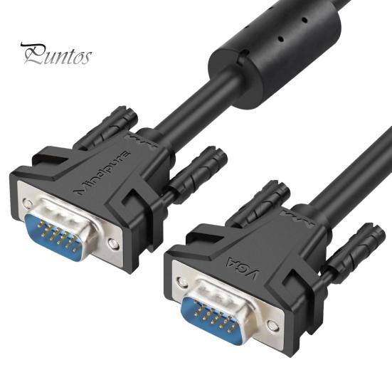 

100/300 см VG002 VGA-кабель 3 + 6 1080P HD-совместимый с высоким разрешением между мужчинами монитор ноутбука VGA шнур провода офисные принадлежности 3M