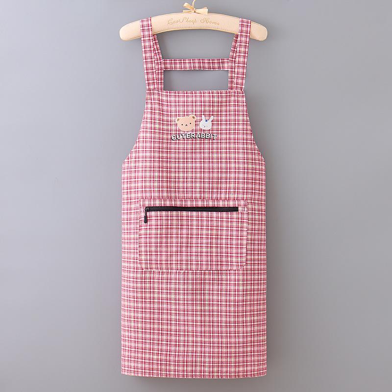 2024 Women's Summer Thin Apron: Stain-Resistant Kitchen & Catering Workwear
