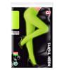 Neon Green Stockings 80s Disco 40 Den XL