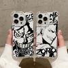 Anime Luffys Zoros Phone Case For iPhone 17 16e 16 15 14 13 12 11 Mini Air Pro Max X XR XSMax 7 8 Plus Anti Fall Clear