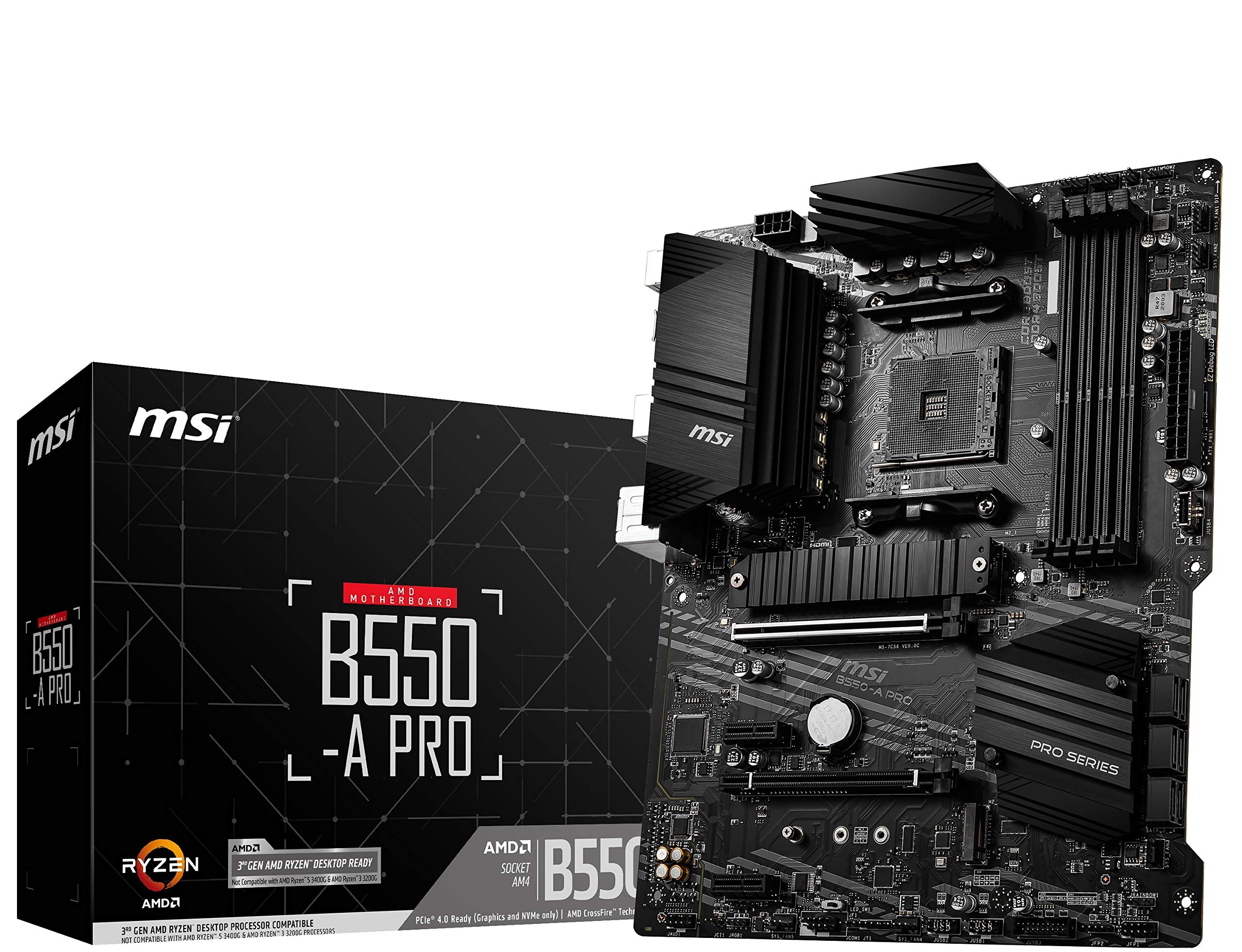 

Материнська плата MSI PRO ATX AMD B550 MB5032 B550-A [з чіпсетом]
