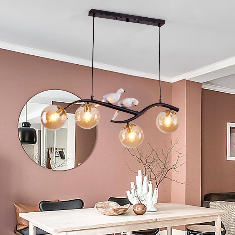 Nordic Modern Minimalist LED Pendant Light for Dining Table or Bar - Little Bird Design, Popular Internet Celebrity Style