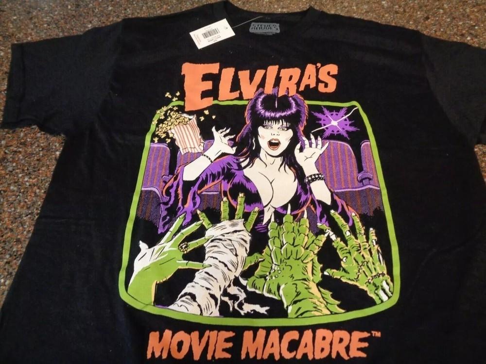 Elvira Mistress of The Dark Black Unisex T-shirt Men Women S-5XL Unisex T-Shirt XL