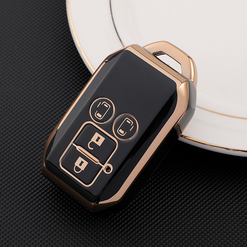 4 Button TPU Key Cover Car Key Case Protection Shell for Suzuki Ignis Swift Embona XL7 2017-2021 Remote Fob Auto Accessory