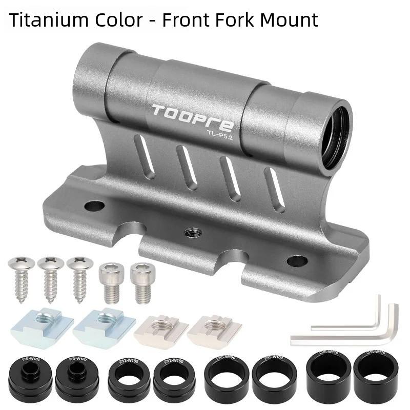 TOOPRE Bike Front Fork Quick Release Mount Bracket Car Roof Luggage Road Bike Carrier Rack SUV Car Parking Rack