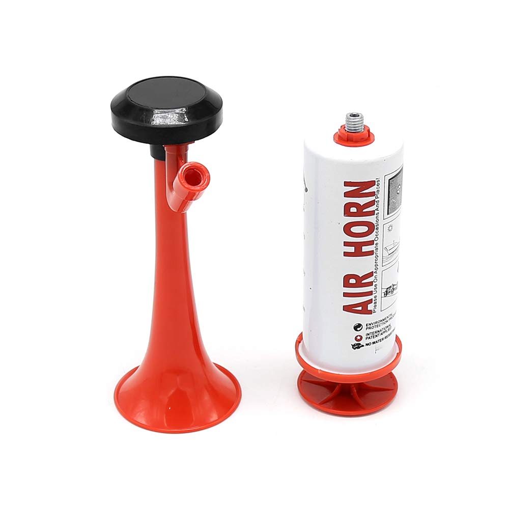 Klaxon à air de pom-pom girl, Tickas Super Klaxon Pompe à main Klaxon à air Pom-pom girl Ballon de football Supporter sportif Trompette en plastique avec klaxon Pompe à essence