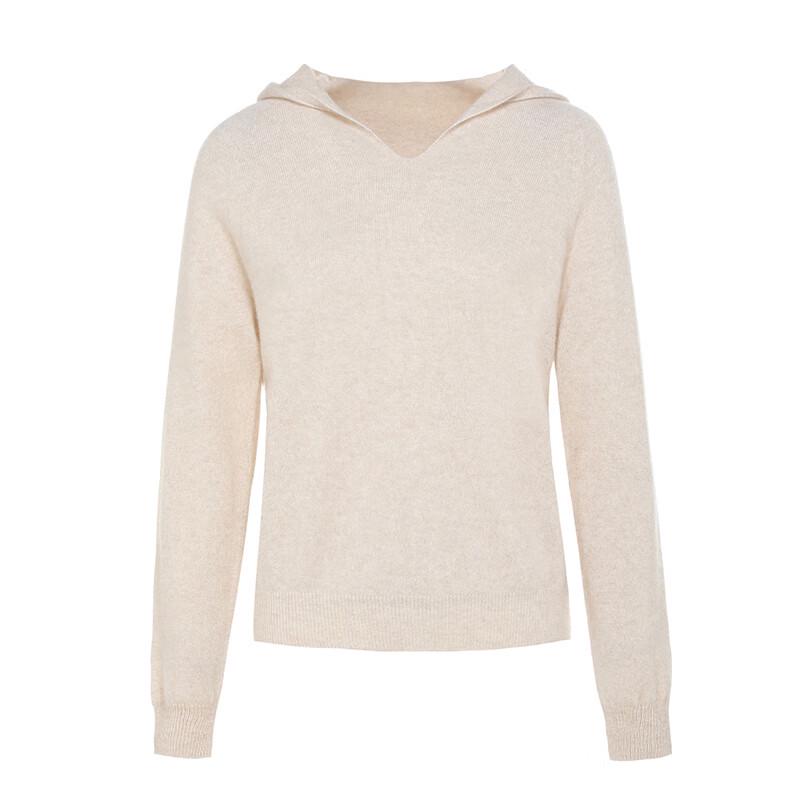 G·TENNA MH82005 Women's Hooded Cashmere Pullover Sweater