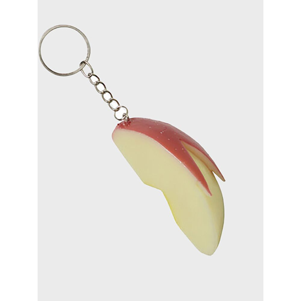 briskstyle carved apple shaped keychain