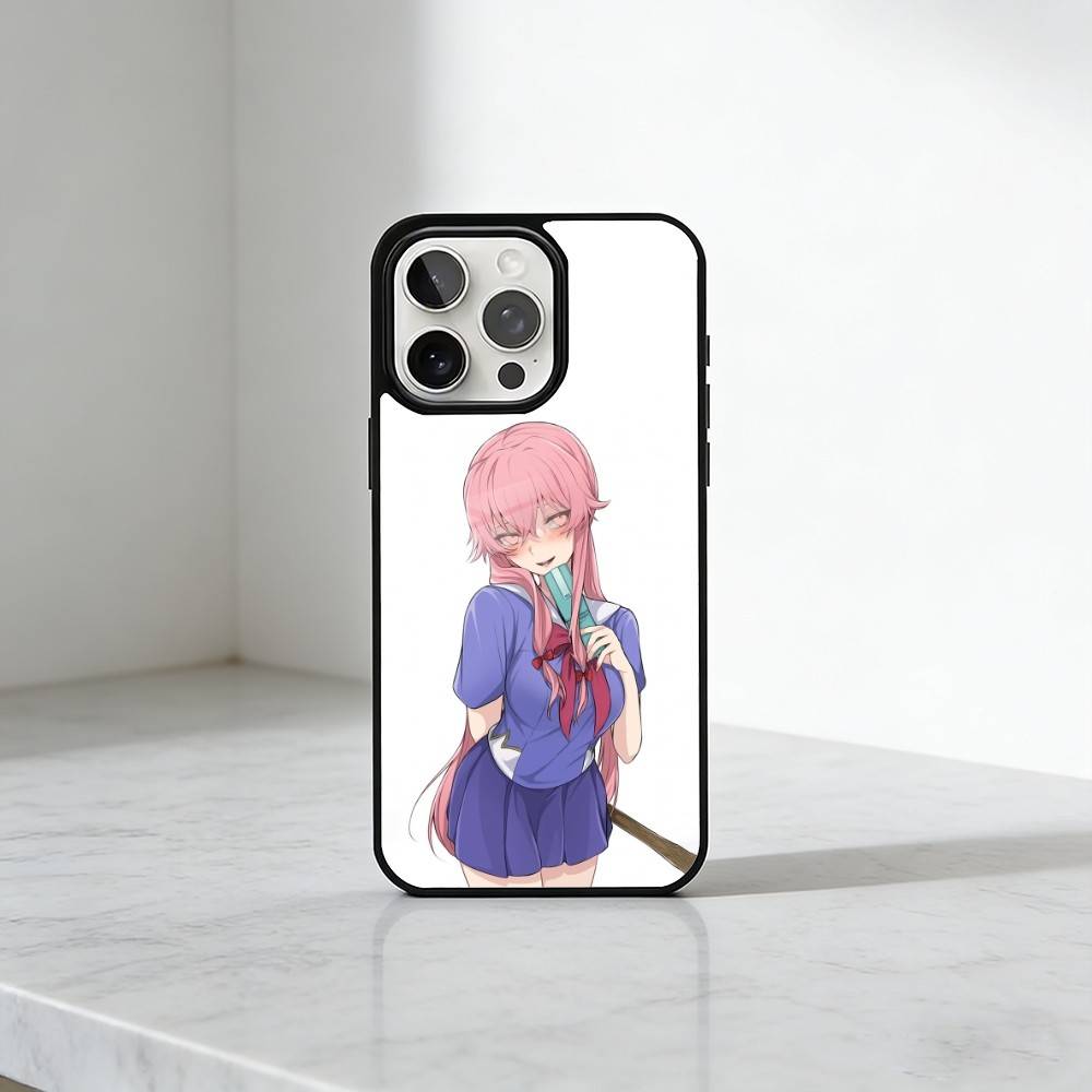 

F-Future D-Diary Gasai Yuno Phone Case For iPhone17,16,15,14,13 Plus,Pro Max Magnetic For Magsafe Wireless Charging iPhone11PRO
