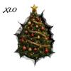 3D Holiday Wall Art Christmas Stickers, Decals for Living Room Bedroom And Party Creative Seasonal Gift Decor, Removable PVC Festive Home Entrance