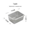 ZISIZ 304 Stainless Steel Square Storage Container