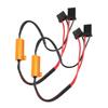 Headlight Decoder Load Resistor Decoder Car LED Decoders for H7 Headlight Anti Hyper Flash No Error Load Resistor Wiring