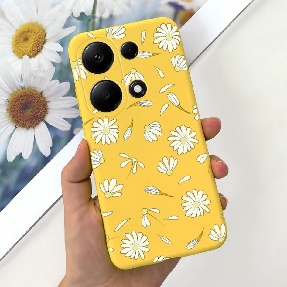 For Xiaomi Redmi Note 13 Pro 4G 2024 Case Cute Love Heart Cactus Soft Matte TPU Cover For Xiaomi Poco M6 Pro 4G Note13 Pro Coque