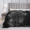 Darkhold Scarlett Witch Of Chaos Blanket Soft Warm Flannel Throw Blanket Plush for Bed Living Room Picnic Travel Home Sofa