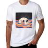 Galaxy Skull Tshirt Stylish Graphic Short Sleeve Top