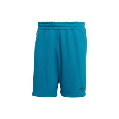 Shorts d'aventure Originals Clover avec logo couleur unie pour homme Bleu sarcelle HR4217