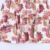 2025 Summer Women's European & American Style Fashion Print Slit Slimming Dress