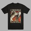 NOVO Camiseta Preta de Algodão Pesado Converge Band Presente Para Fãs S-5XL UR685 Camiseta Unissex