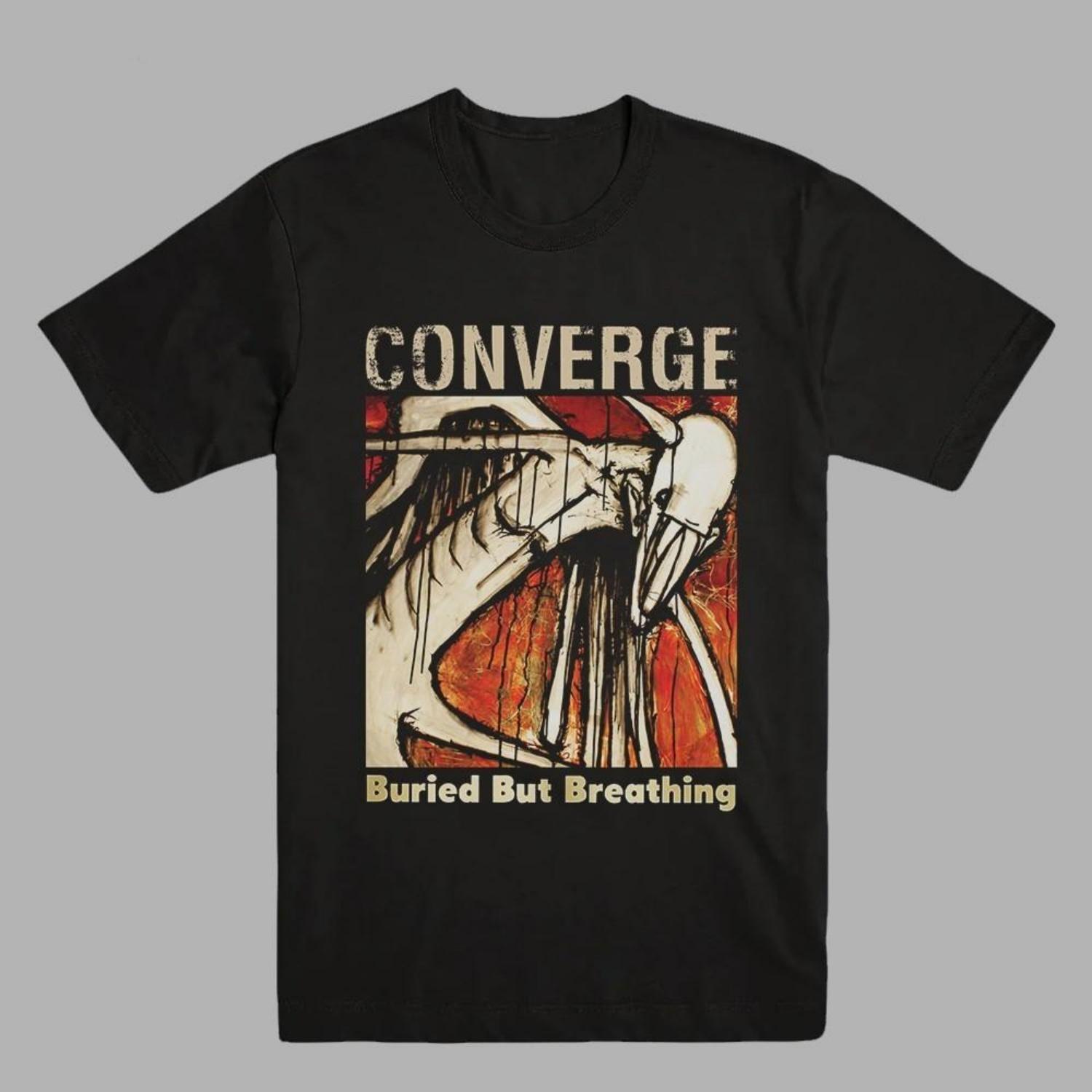NEW Converge Band Gift For Fans Heavy Cotton Black T Shirt S-5XL UR685 Unisex T-Shirt S чёрный