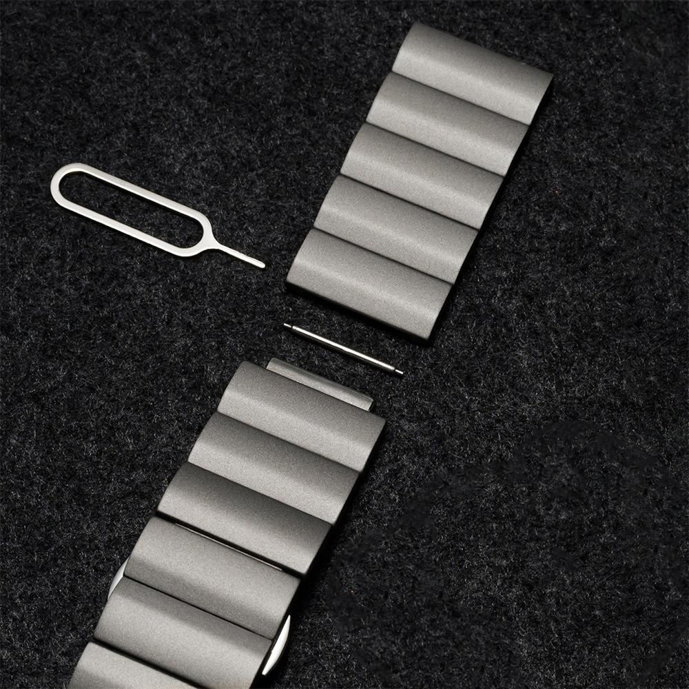 Luxury Titanium Band For Apple Watch Ultra 2 49mm 46mm 45mm 44mm 42mm 40mm 41mm Metal Bracelet For iWatch 10 9 8 7 6 SE 5 Strap