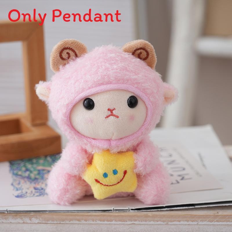 Plush Sheep Keychain With Pp Cotton Filling For Kids And Gift Lovers