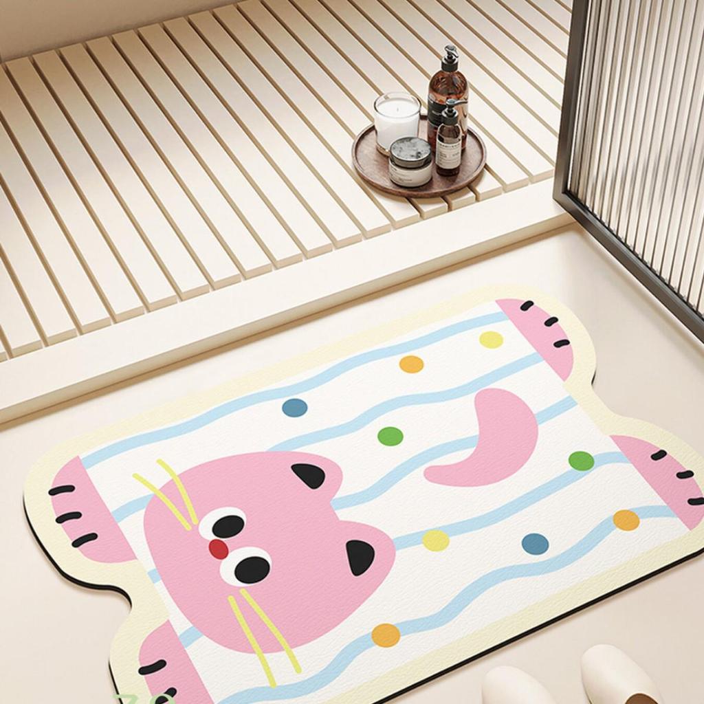 Super Absorbent Quick-Dry Non-Slip Bathroom Floor Mat