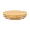 52/62/72/80/90/100mm Round Wood Mason Jar Lid Bottle Canning Storage Silicone Sealing Cap Wood Wide Mouth Cover Reusable Jar Lid