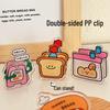 Charming Cartoon Decorative Acrylic Memo & Sealing Clip