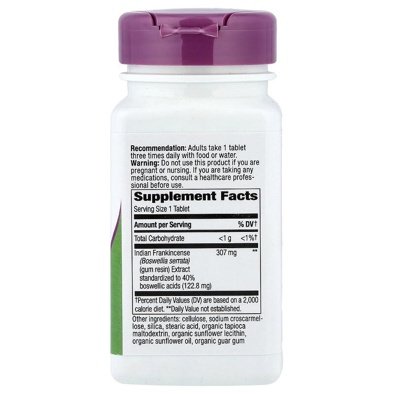 Boswellia, 307 Mg, 60 Tablets